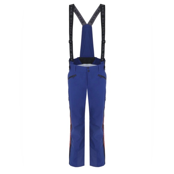 Bogner Blue Men's Pants with Black Straps